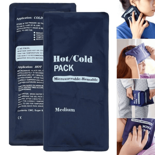 Multi-Purpose Hot and Cold Pack Flexible Gel Pack Physiotherapy