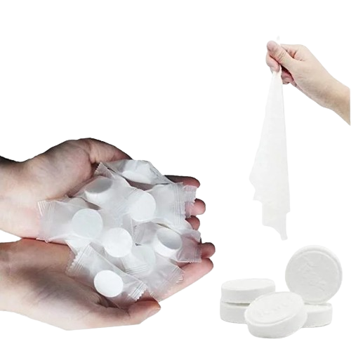 Pack of 10 pcs Magic Compressed Towel Tissue