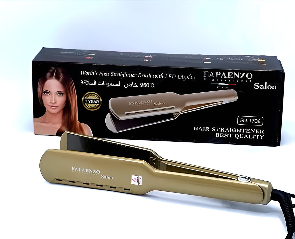 FAPAENZO Professional Hair Straightener | Women hair.