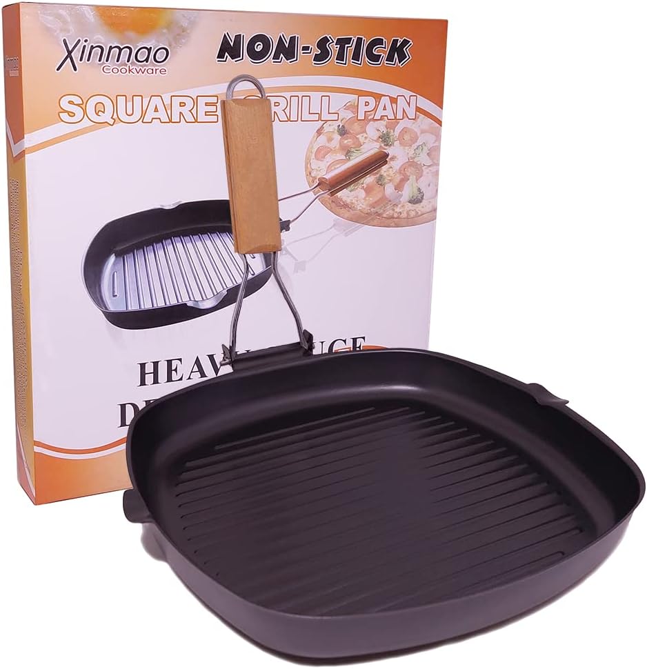 Non Stick Square Grill Pan - 28 Cm.