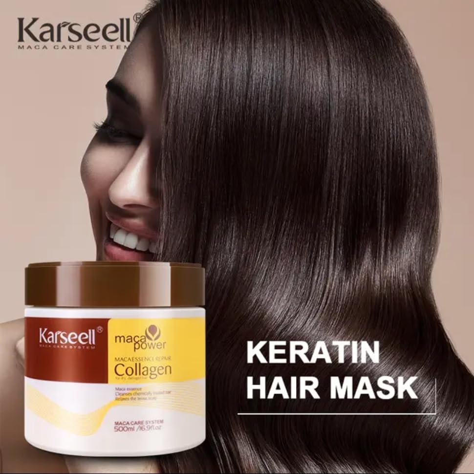 Karseell Hair Repair Mask - Deep Conditioning for Dry Damaged Hair 500ml