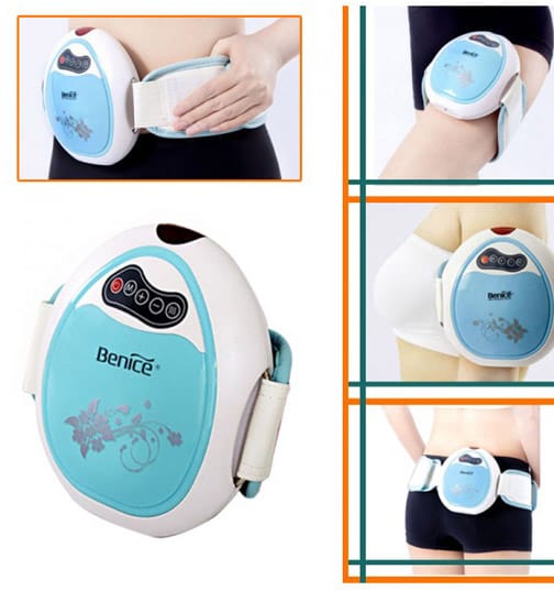 Electric Body Slimming Massage Belt Anti-cellulite Control System Waist Loss Weight Slimmer Home Vibration Fat Burning Device