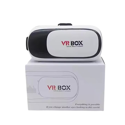 VR Box - 3D Virtual Reality Box with remote | Adjustable Head Strap 3D VR Headset For phone