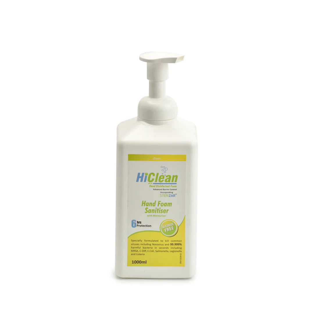 HiClean Hand Foam Sanitizer (Lemon) - 1000 ML (NW000289)