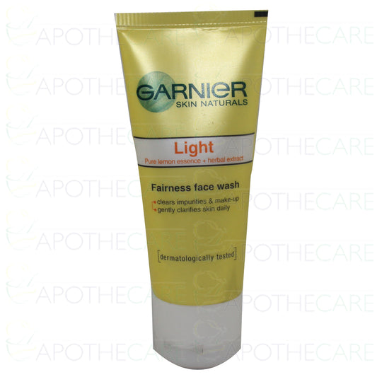 Garnier Skin Natural Light Face Wash 50ml / daily cleanser designed to brighten and purify the skin