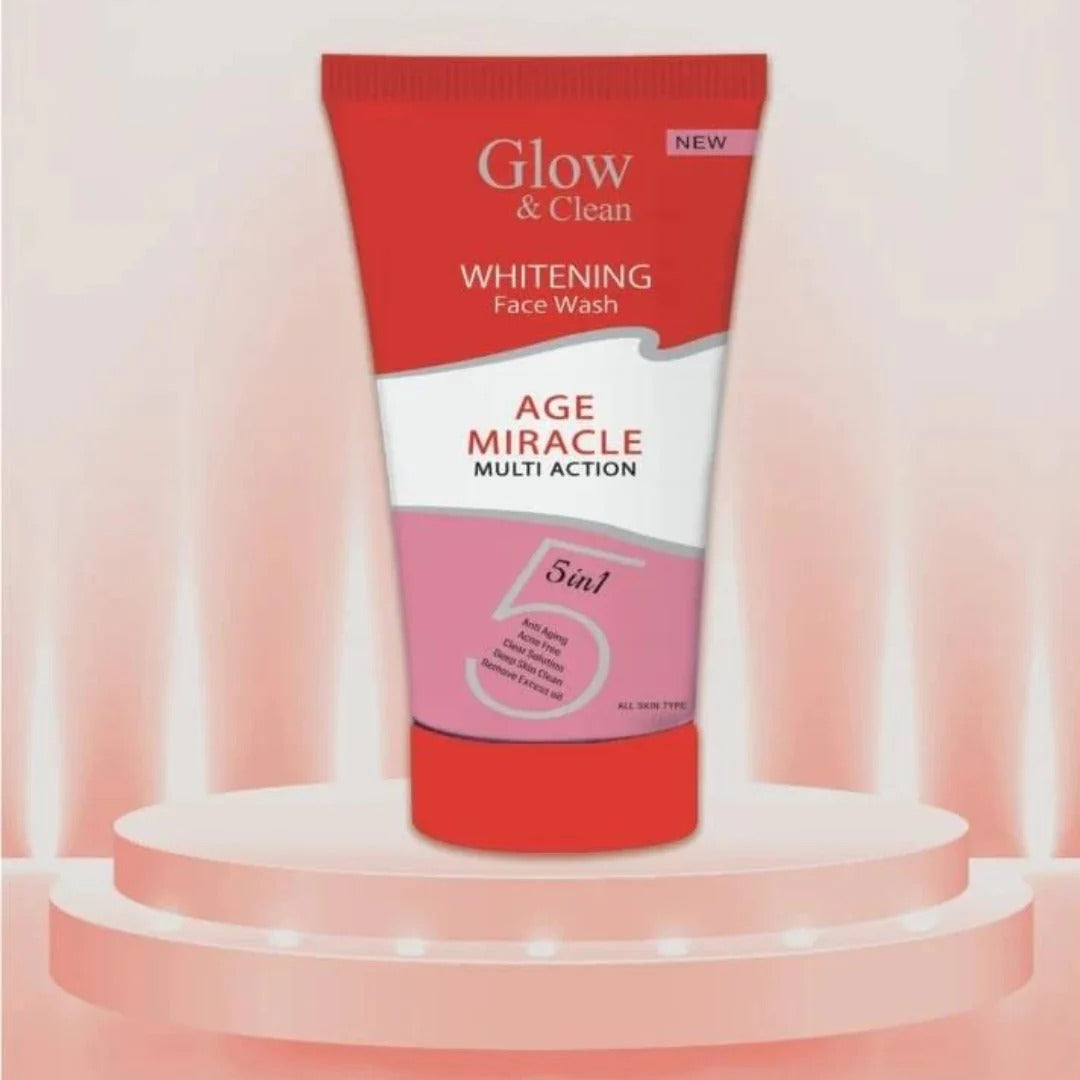 Glow and Clean Age Miracle Face Wash Instant Result 120 ML