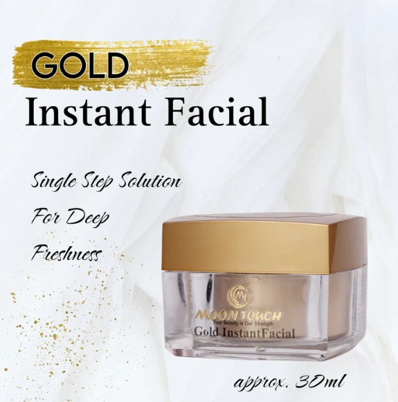 Gold  Facial Single Step Solution For Deep Freshness 30ml