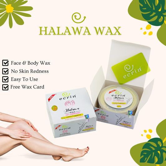 ECRINCOSMETICS  Ecrin Organic Halawa Wax - 100% Lemon &amp; Sugar Base