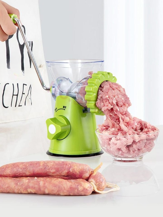 Grinder High-Quality Multifunctional Meat Mincer Vegetable Chopper Blender Home Kitchen Cooking Tools (random color)