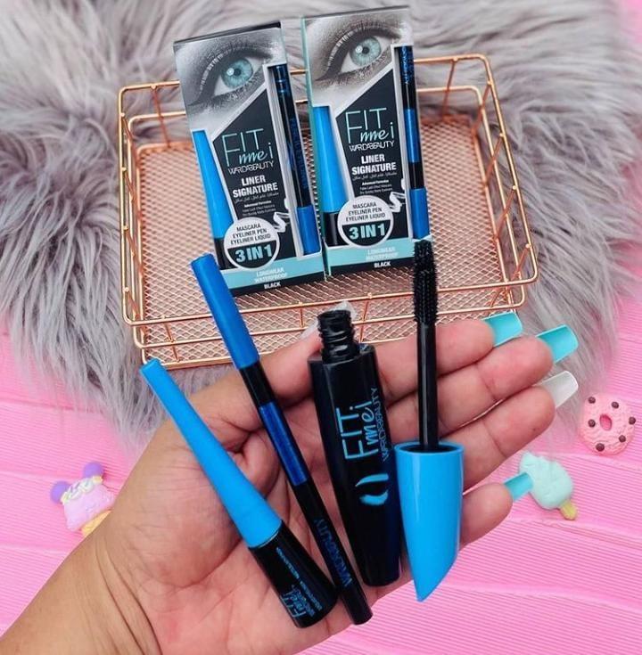 Fitme 3 in 1 Mascara, Eyeliner &amp; Pencil