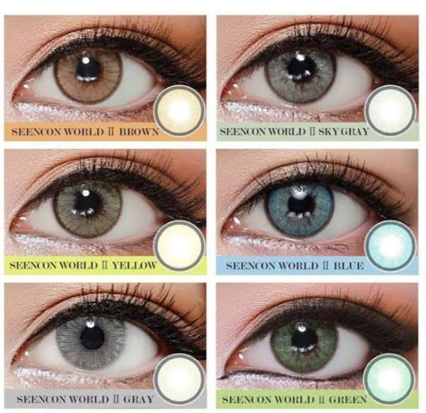 Eyes Color Lenses – Eye Lenses For Girls &amp; Boys ( Grey, Blue, Green, Brown)