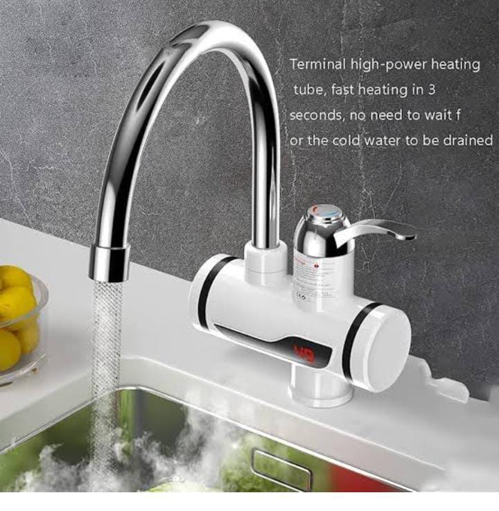 Electric Hot Water Heater Faucet Kitchen Instant Heating Tap Water (without  shower)