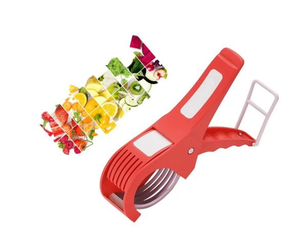 Multi Veg Cutter 5 Blade Vegetable &amp; Fruits Cutter &amp; Slicer (random color)