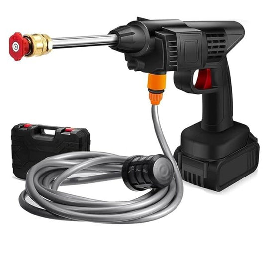 48V Cordless High-Pressure Car Wash Spray Gun – Portable Foam Washer