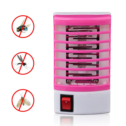 Mini Mosquito Lamp Led Insect Mosquito Repeller Killing Fly Bug Insect Night Housefly (random Color)