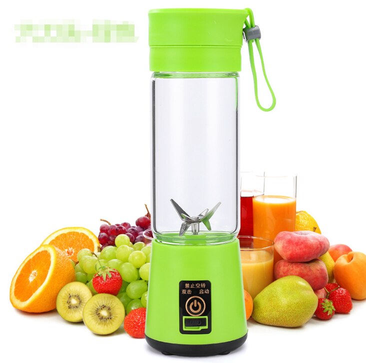 Six Blade Portable USB Electric Juicer Bottle/Blender