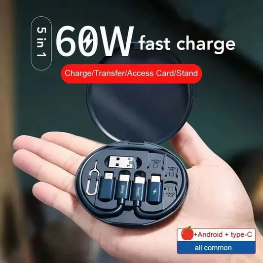 Data Cable Set 60W Fast Charging