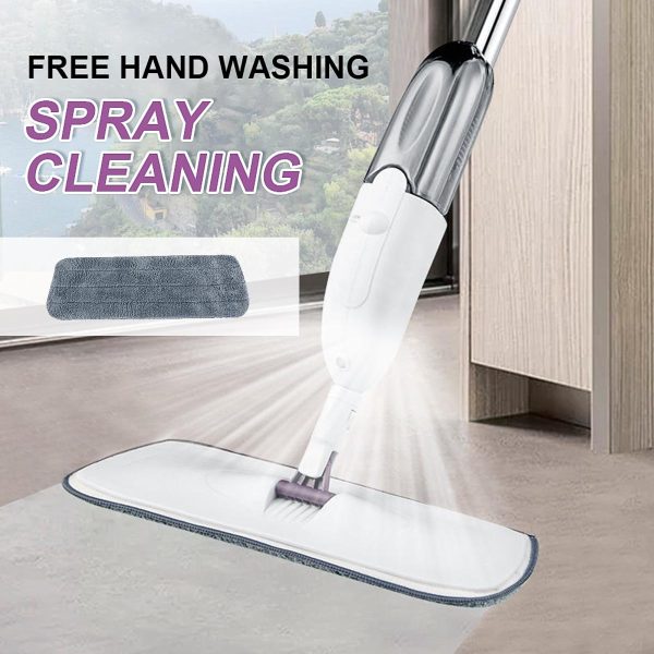 Refillable Spray Mop – Hands-Free Flat Mop for Efficient Floor Cleaning