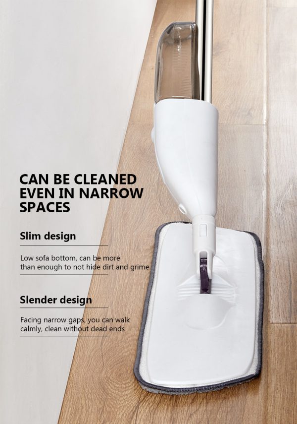 Refillable Spray Mop – Hands-Free Flat Mop for Efficient Floor Cleaning