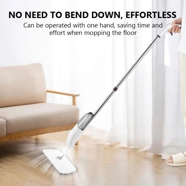 Refillable Spray Mop – Hands-Free Flat Mop for Efficient Floor Cleaning