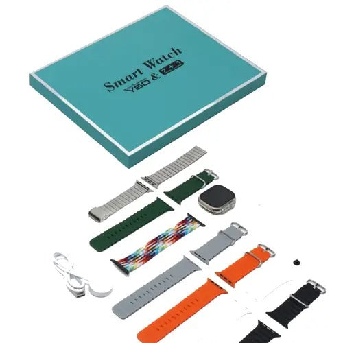 Y60 Smart Watch Ultra 7 in 1 (Random Colour Strap)